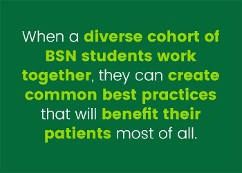 Diverse nurses work together for the good of their patients