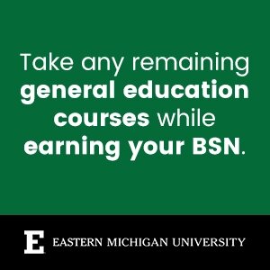 Take gen ed courses at the same time as your BSN courses